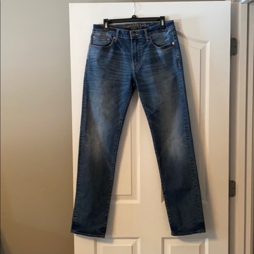 American Eagle Men’s Slim Straight, 32 x 34